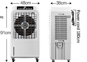 150W 220V Przemysłowa chłodnica wodna 7,5H Zdalnie sterowany klimatyzator czasowy
